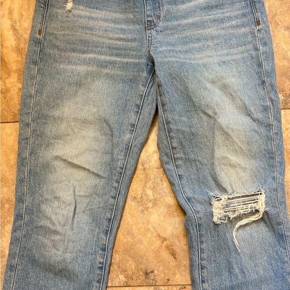 Madewell Maternity Over-the-Belly Perfect Vintage Jeans in Coney Wash Size 26 - Picture 7 of 12